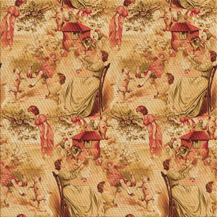 Round Machine Washable Transitional Orange Rug, wshpat3129org