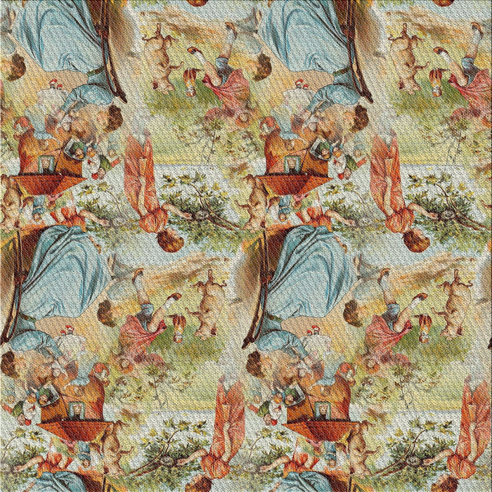 Sideview of Machine Washable Transitional Sienna Brown Rug, wshpat3129