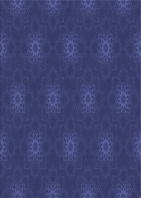 Machine Washable Transitional Royal Blue Rug, wshpat313blu