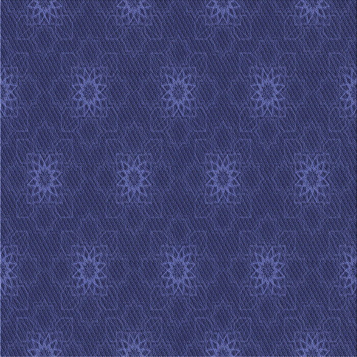 Round Patterned Royal Blue Rug, pat313blu