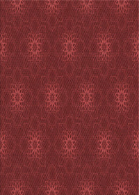 Machine Washable Transitional Cranberry Red Rug, wshpat313rd