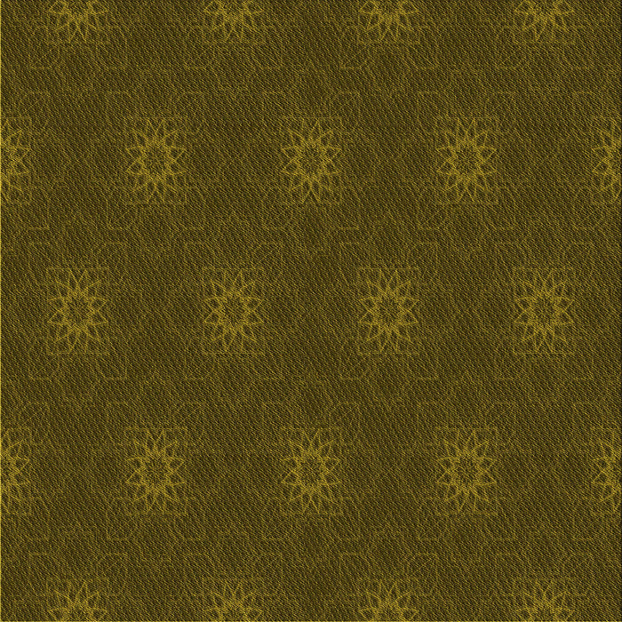 Round Machine Washable Transitional Dark Yellow Green Rug, wshpat313yw