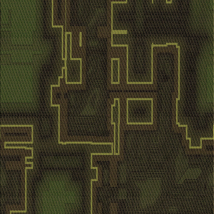 Patterned Midnight Gray Rug, pat3130brn