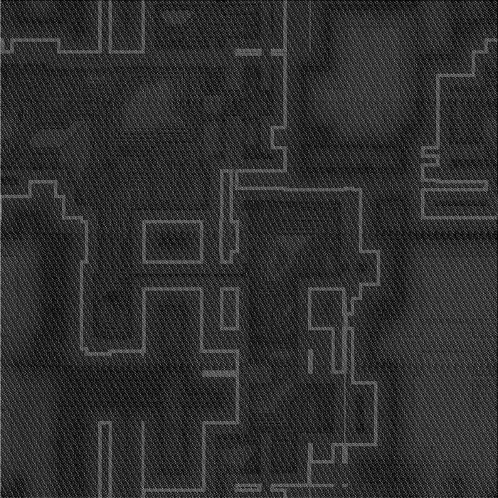 Round Machine Washable Transitional Midnight Gray Rug, wshpat3130gry