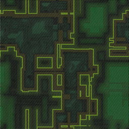 Square Patterned Black Novelty Rug, pat3130