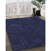 Machine Washable Transitional Night Blue Rug in a Family Room, wshpat3131blu