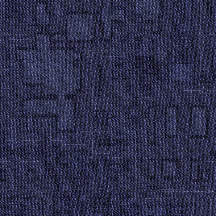 Machine Washable Transitional Night Blue Rug, wshpat3131blu