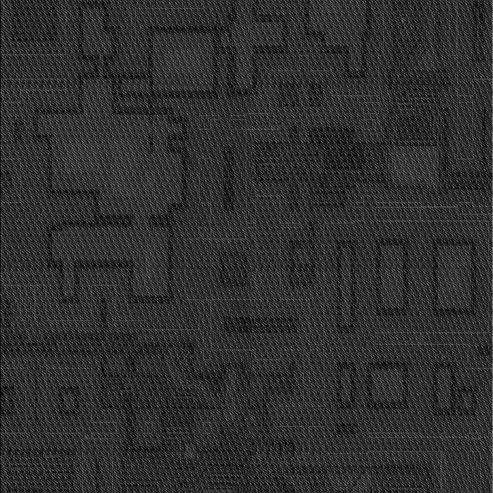 Patterned Midnight Gray Rug, pat3131gry