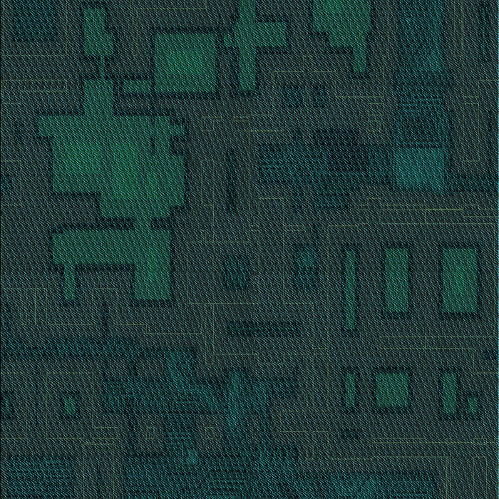 Patterned Black Rug, pat3131lblu