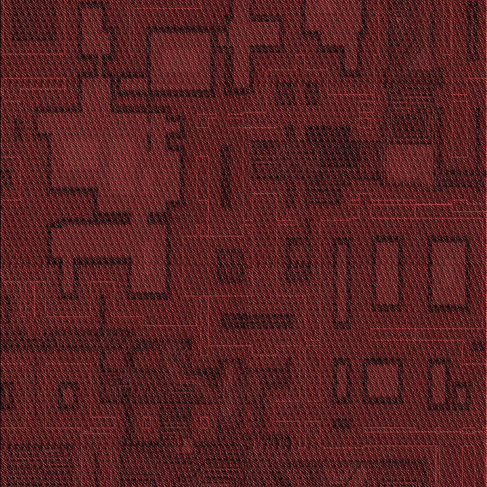 Machine Washable Transitional Night Red Rug, wshpat3131rd