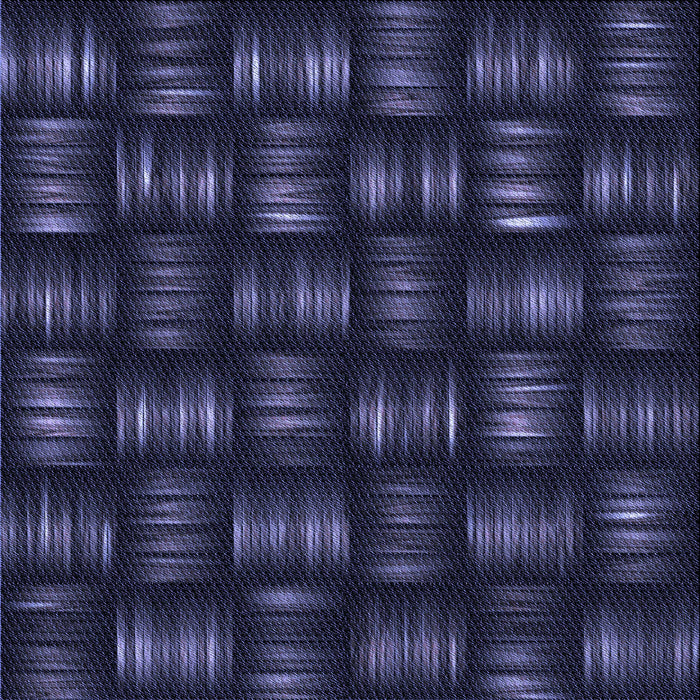 Round Patterned Deep Periwinkle Purple Rug, pat3132blu