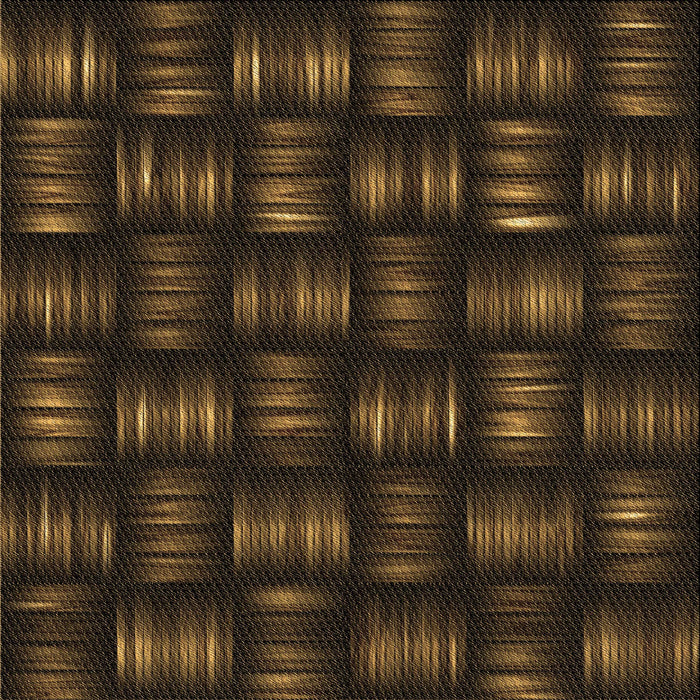 Round Patterned Saddle Brown Rug, pat3132brn