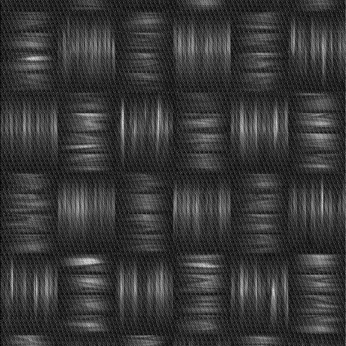 Patterned Midnight Gray Rug, pat3132gry