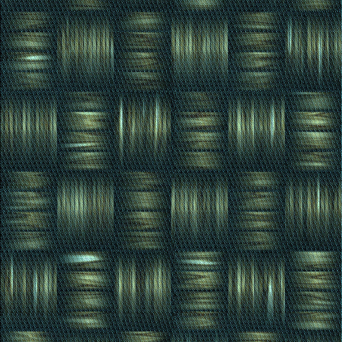 Patterned Midnight Gray Rug, pat3132lblu