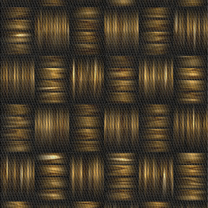 Patterned Brown Novelty Rug, pat3132