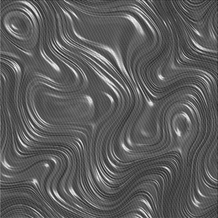 Round Machine Washable Transitional Gray Rug, wshpat3133gry