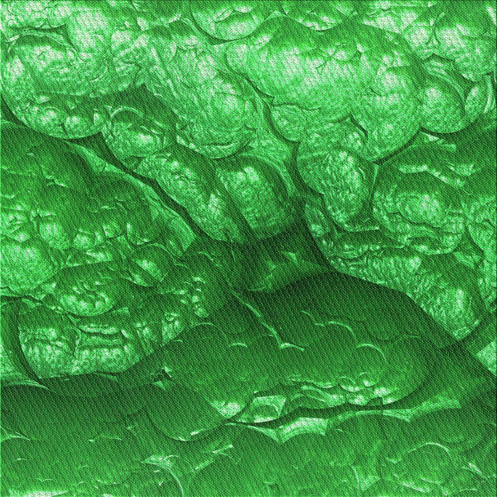 Round Machine Washable Transitional Green Rug, wshpat3134grn