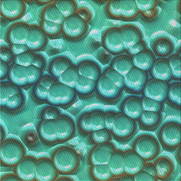 Sideview of Machine Washable Transitional Turquoise Green Rug, wshpat3135
