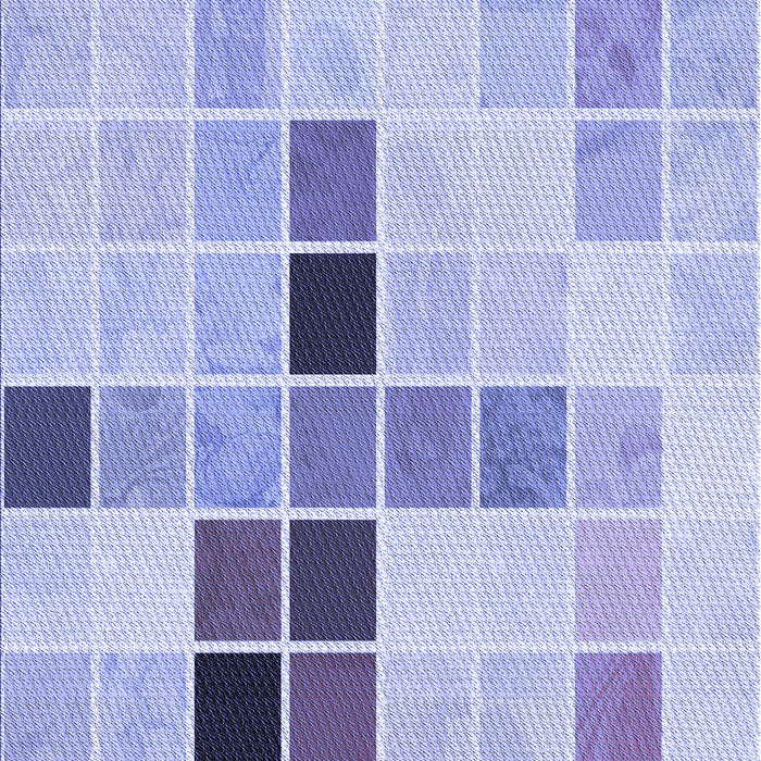 Machine Washable Transitional Periwinkle Purple Rug, wshpat3136blu