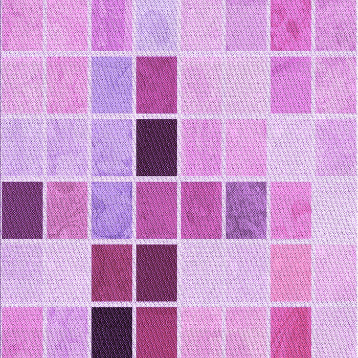 Patterned Blossom Pink Rug, pat3136pur