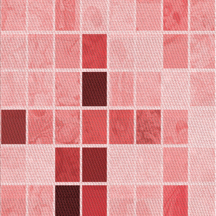Machine Washable Transitional Pink Rug, wshpat3136rd
