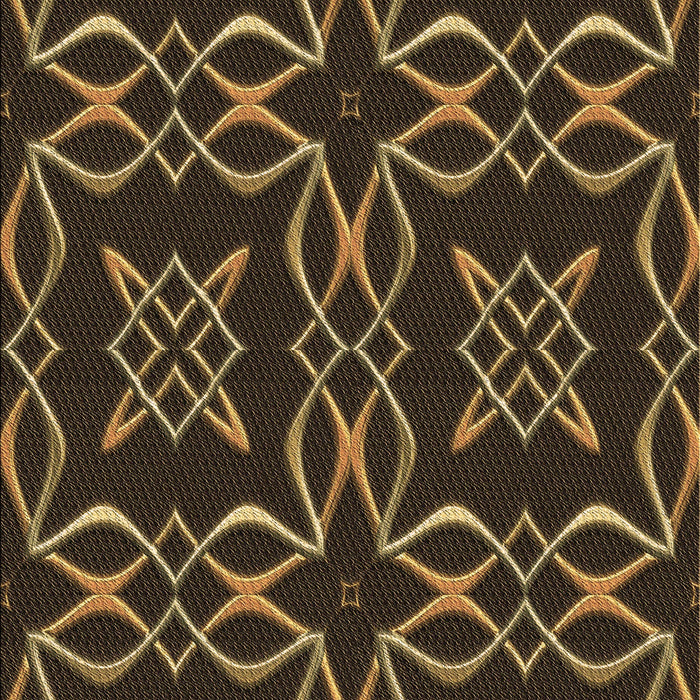 Machine Washable Transitional Midnight Gray Rug, wshpat3137brn