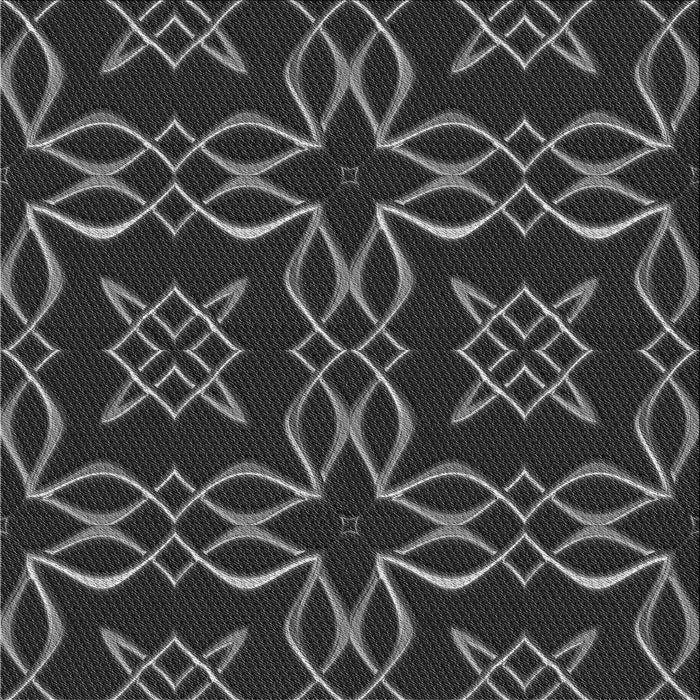 Round Machine Washable Transitional Smokey Gray Rug, wshpat3137gry