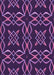 Machine Washable Transitional Dark Orchid Purple Rug, wshpat3137pur