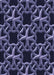 Patterned Periwinkle Purple Rug, pat3138blu