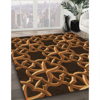 Patterned Red Rug, pat3138org