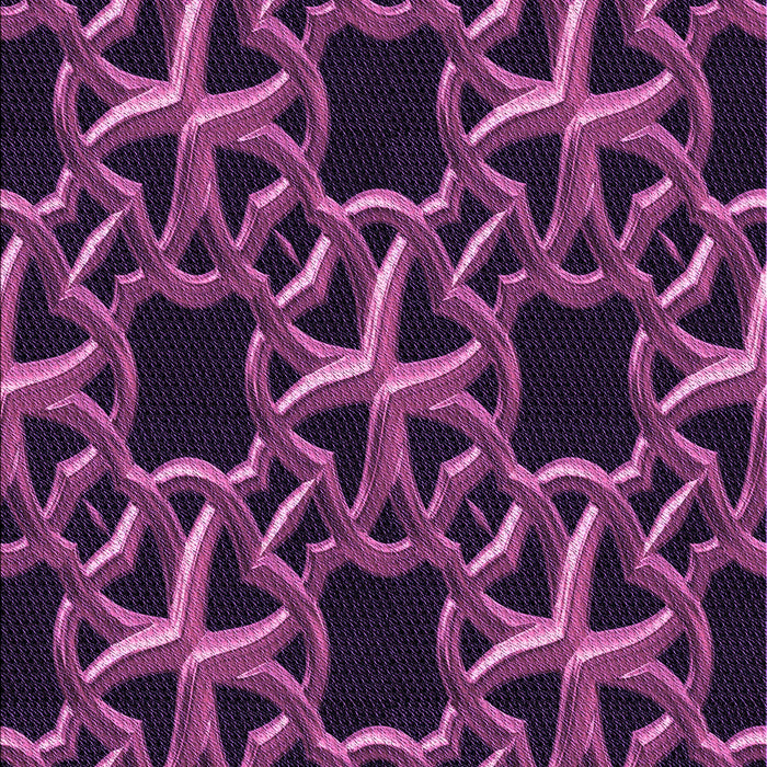 Patterned Orchid Purple Rug, pat3138pur
