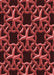 Patterned Red Rug, pat3138rd