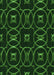 Patterned Green Rug, pat3139grn