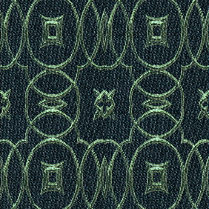 Machine Washable Transitional Black Rug, wshpat3139lblu