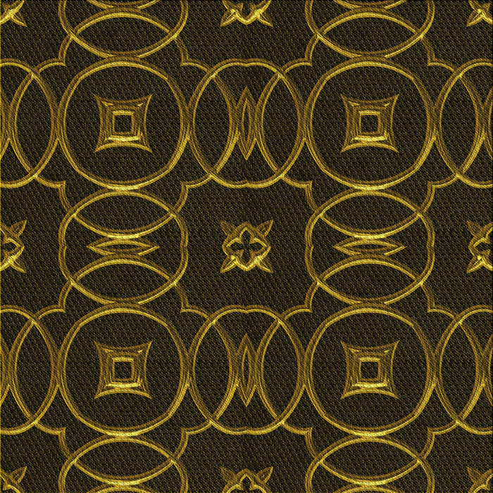 Round Patterned Dark Bronze Brown Rug, pat3139yw