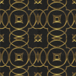 Sideview of Machine Washable Transitional Brown Rug, wshpat3139