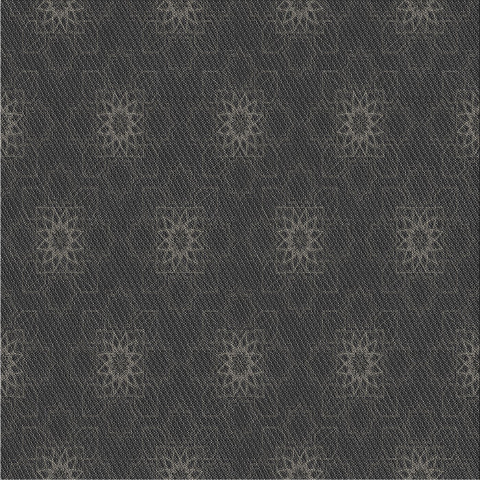 Square Patterned Mid Gray Novelty Rug, pat313