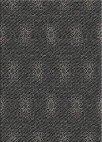 Machine Washable Transitional Midnight Gray Rug, wshpat313