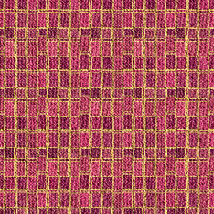 Patterned Raspberry Red Rug, pat314org