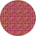 Square Machine Washable Transitional Raspberry Red Rug in a Living Room, wshpat314org