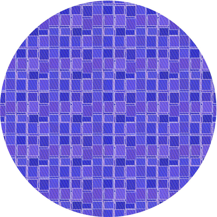 Square Patterned Purple Rug, pat314pur