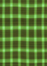 Machine Washable Transitional Army Green Rug, wshpat3140grn