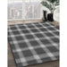 Patterned Gray Rug in Family Room, pat3140gry