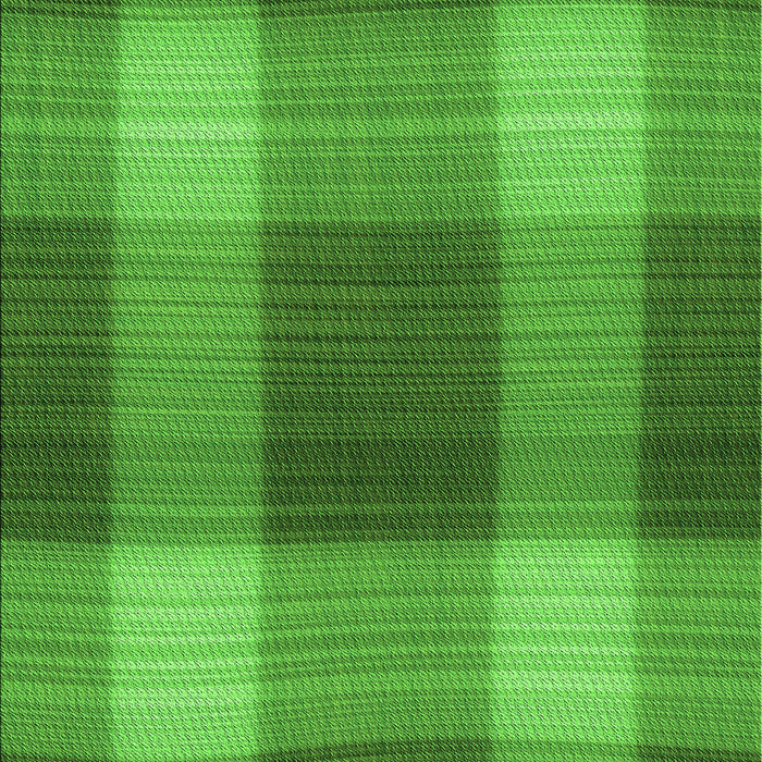 Machine Washable Transitional Green Rug, wshpat3141grn