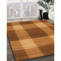 Patterned Orange Rug, pat3141org