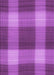 Machine Washable Transitional Bright Neon Pink Purple Rug, wshpat3141pur