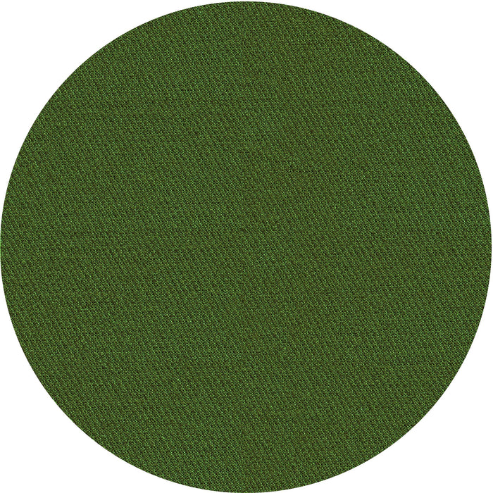 Square Machine Washable Transitional Dark Forest Green Rug in a Living Room, wshpat3144grn