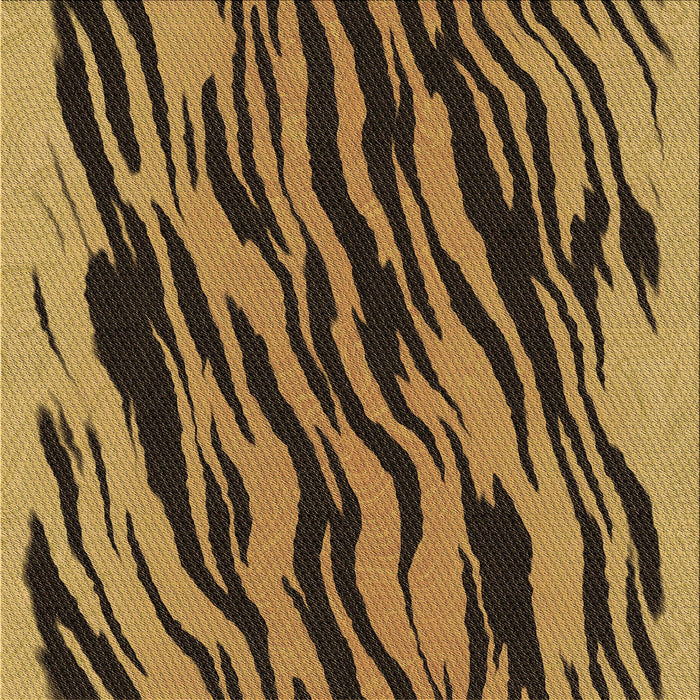 Round Patterned Yellow Rug, pat3145brn