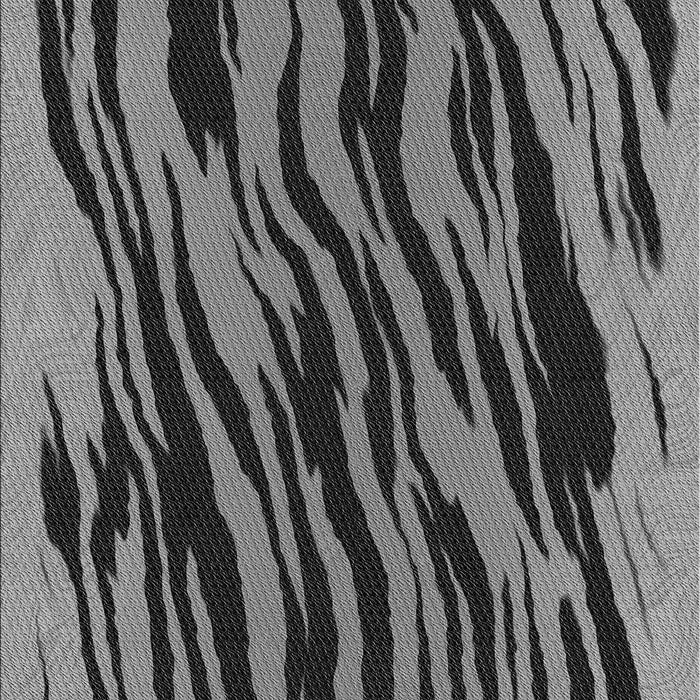 Machine Washable Transitional Gunmetal Gray Rug, wshpat3145gry