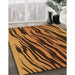 Machine Washable Transitional Dark Orange Rug in a Family Room, wshpat3145org